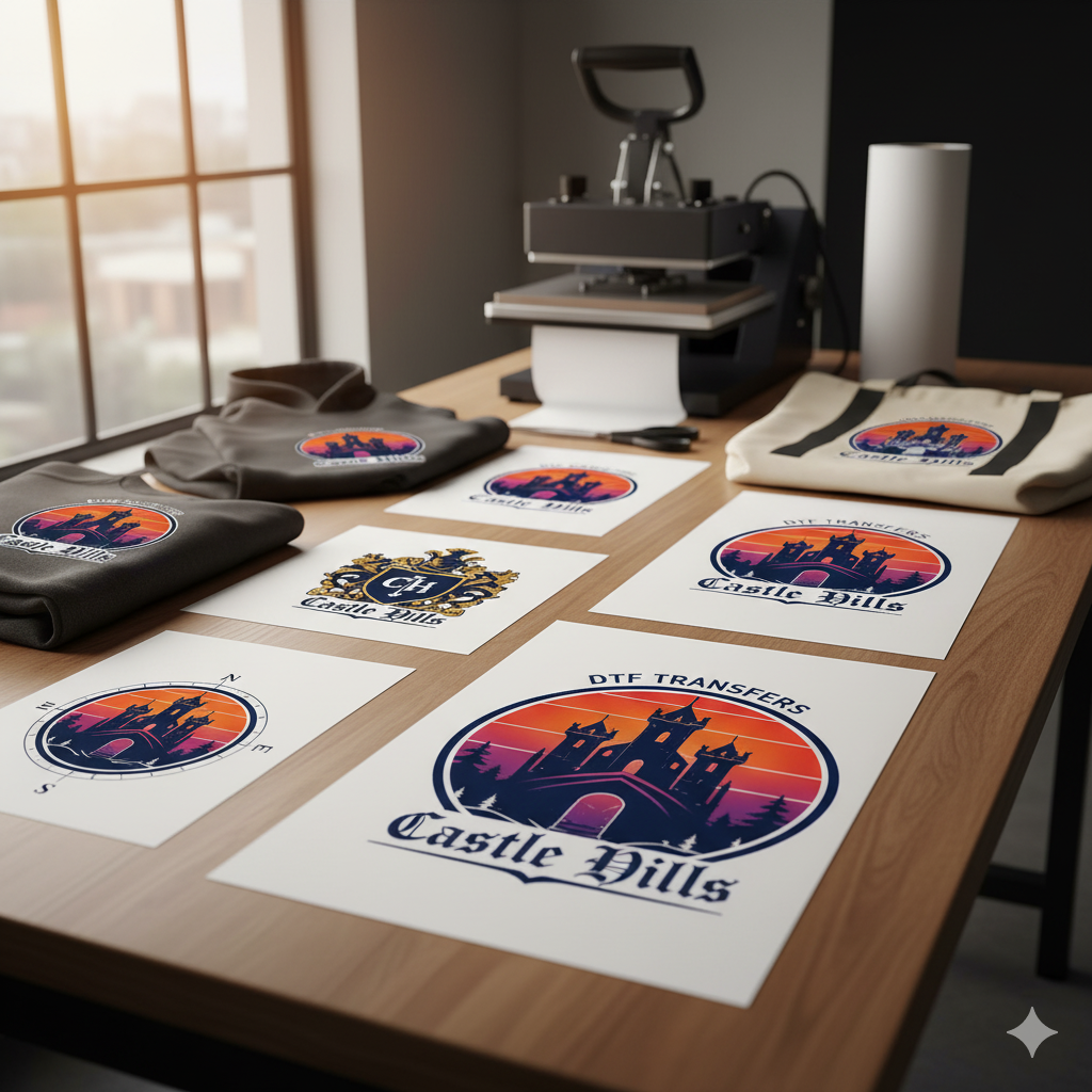 DTF Transfers Castle Hills