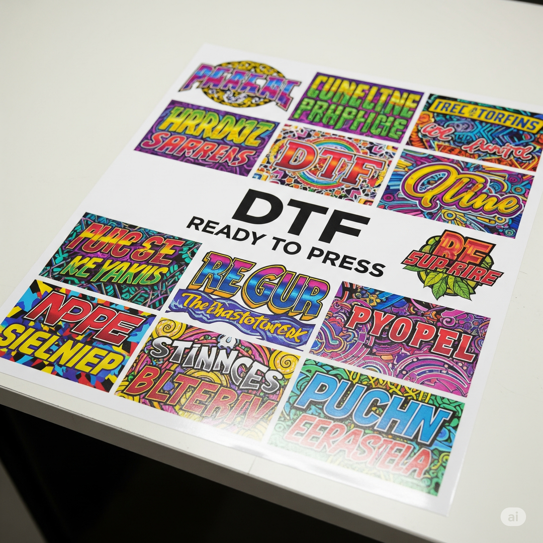 DTF Ready To Press