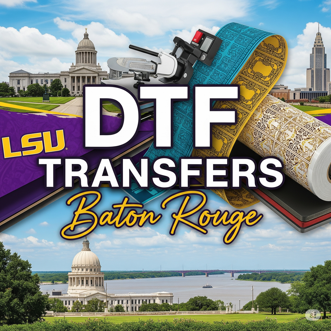 DTF Transfers Baton Rouge