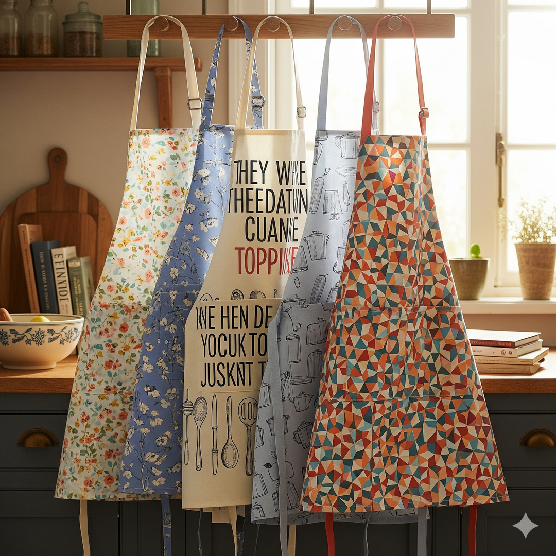 Printed Aprons