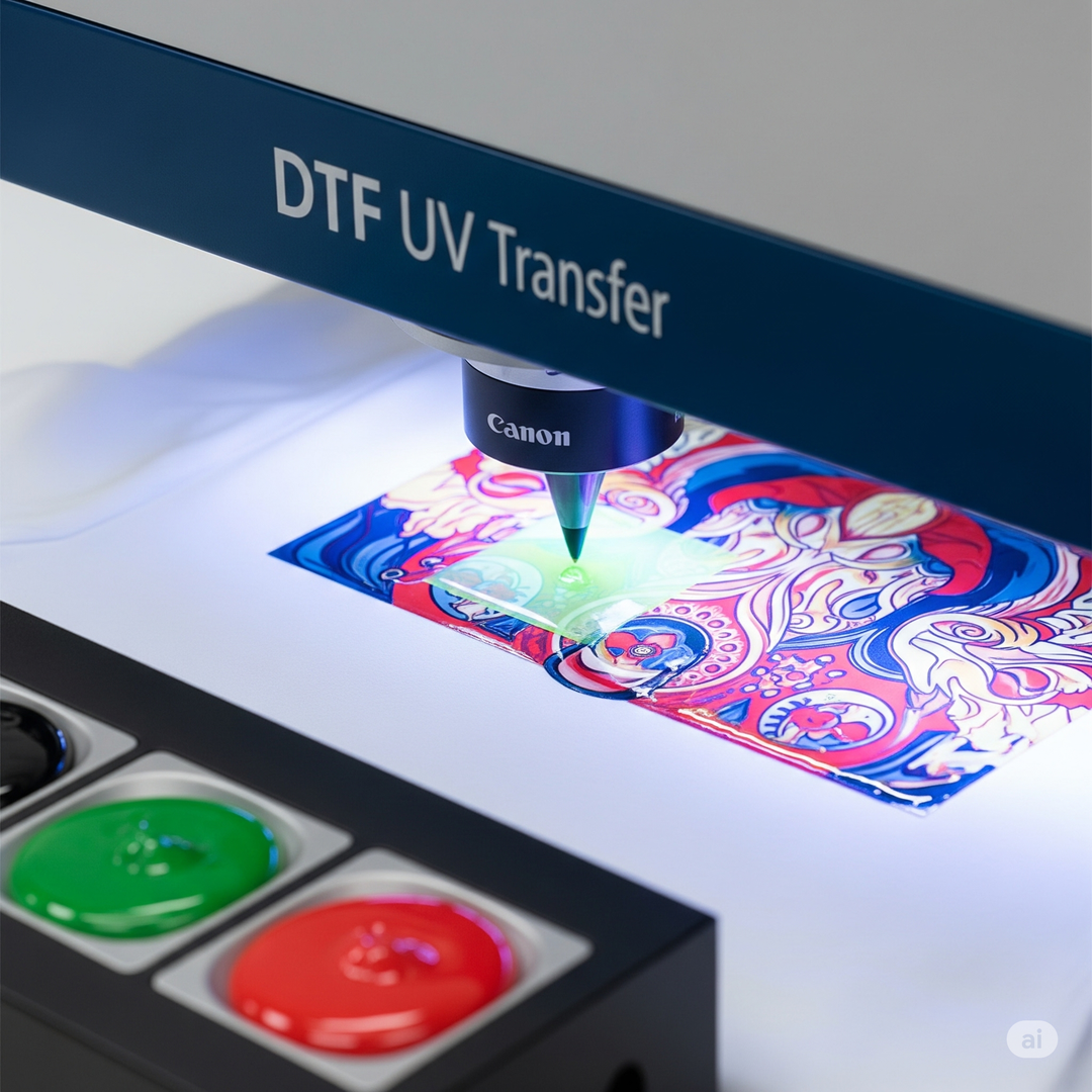 DTF UV Transfer