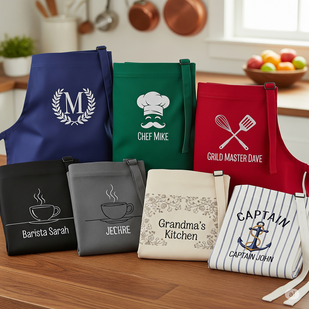 Personalized Kitchen Aprons