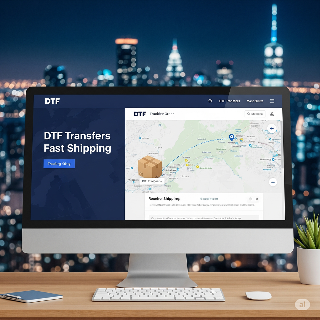 DTF Transfers Fast Shipping