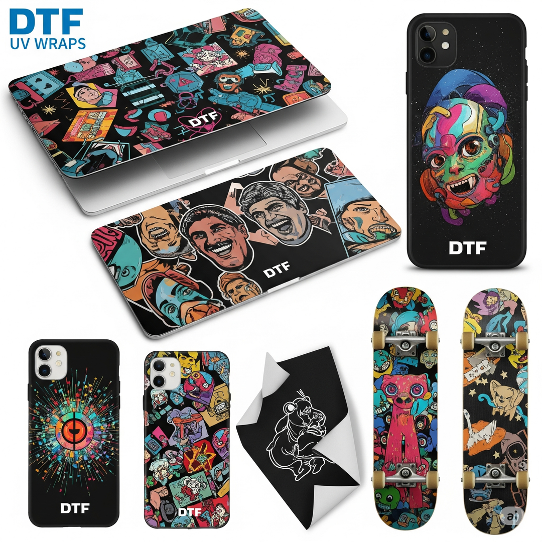 DTF UV Wraps