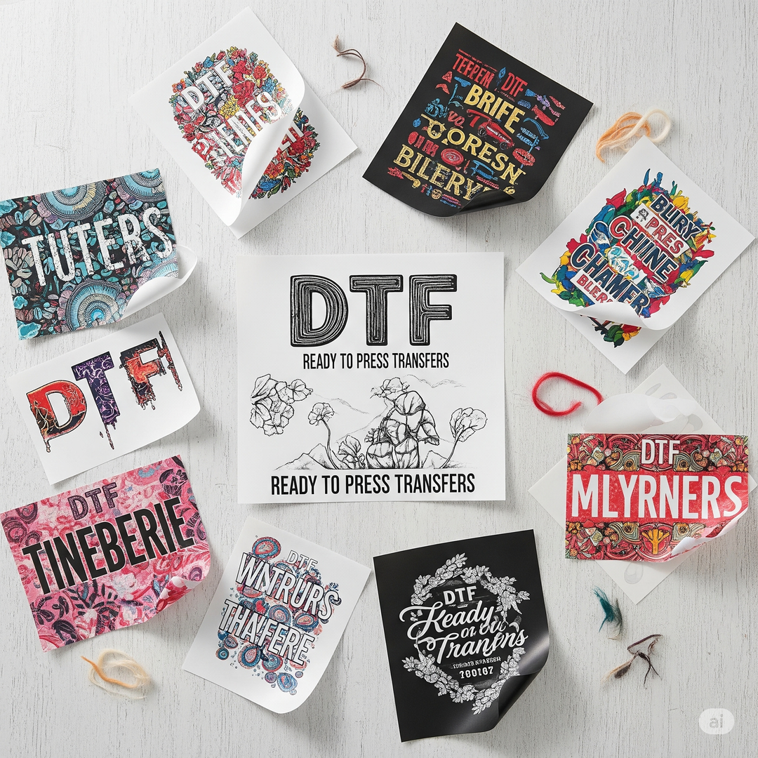 DTF Ready To Press Transfers