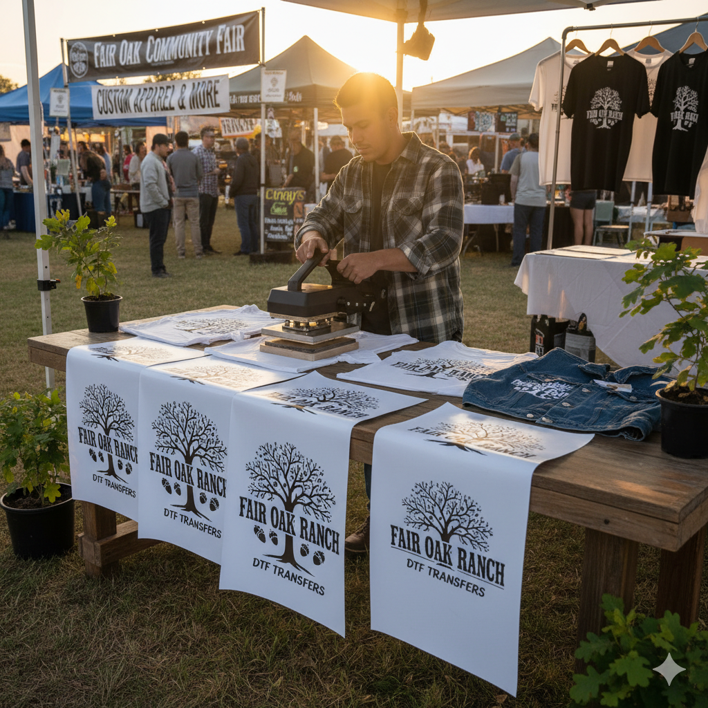 DTF Transfers Fair Oak Ranch