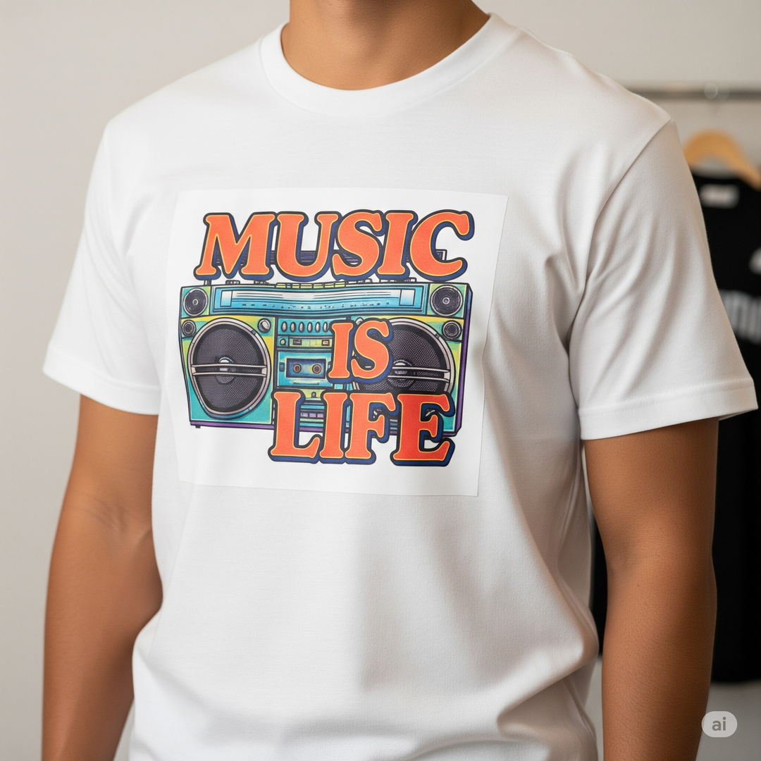 Custom Heat Transfer T Shirt