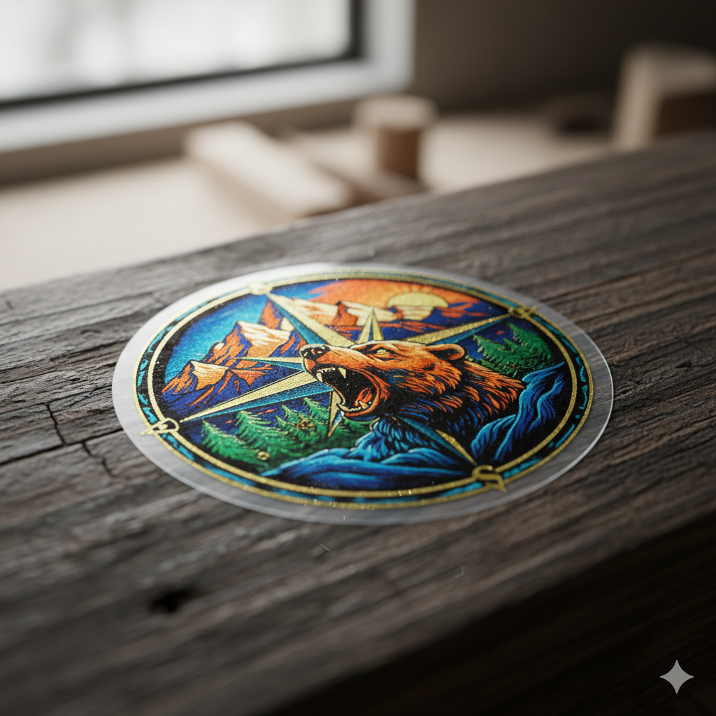 UV Sticker for Wood