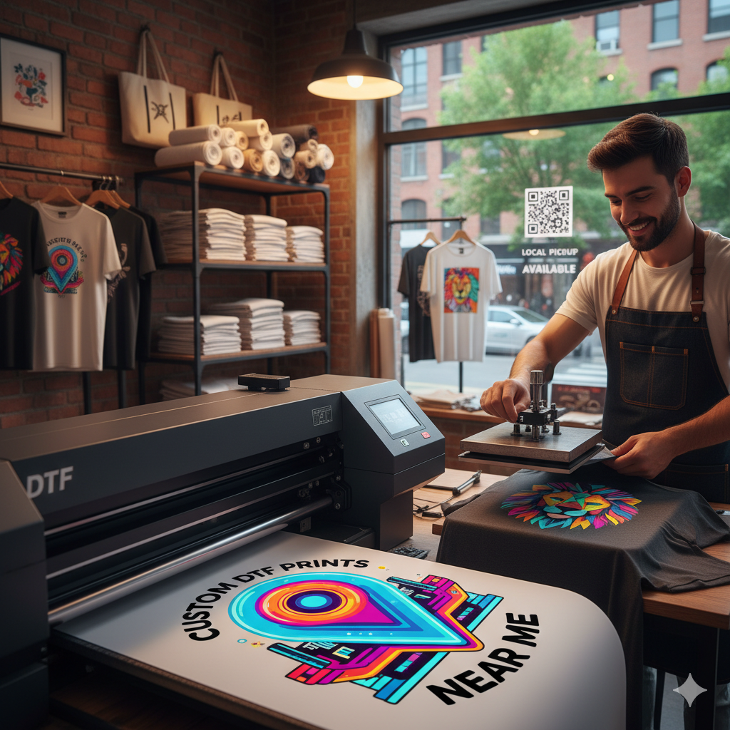 Custom DTF Prints Near Me