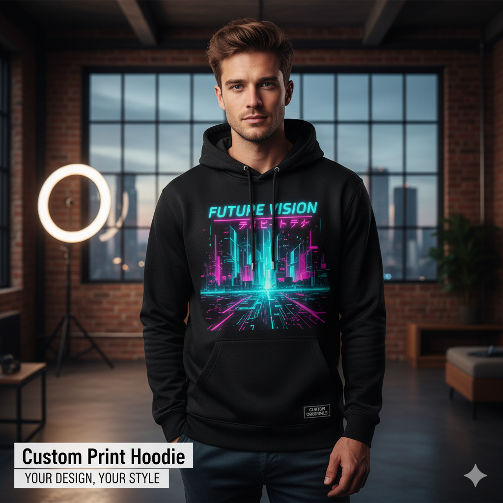 Custom Print Hoodie