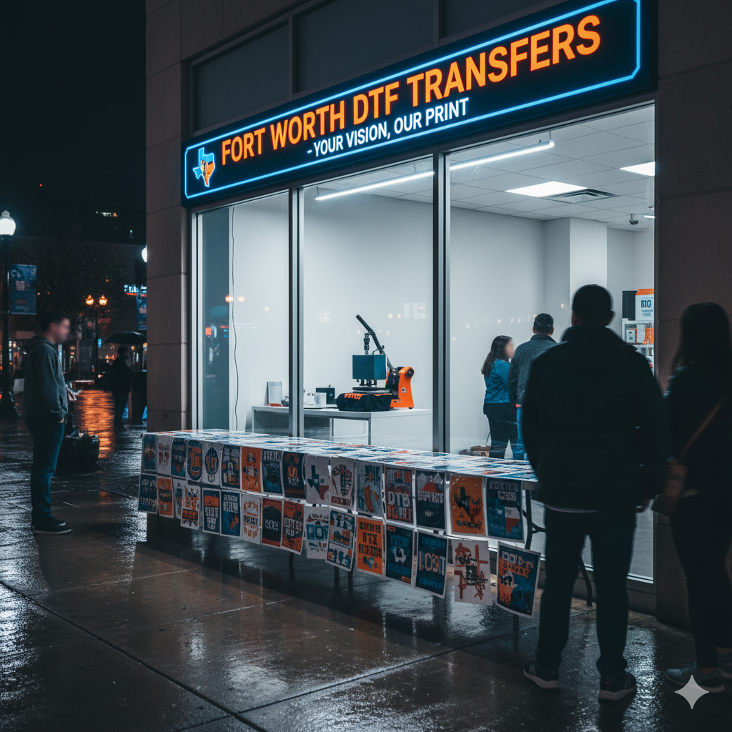 DTF Transfers Fort Worth