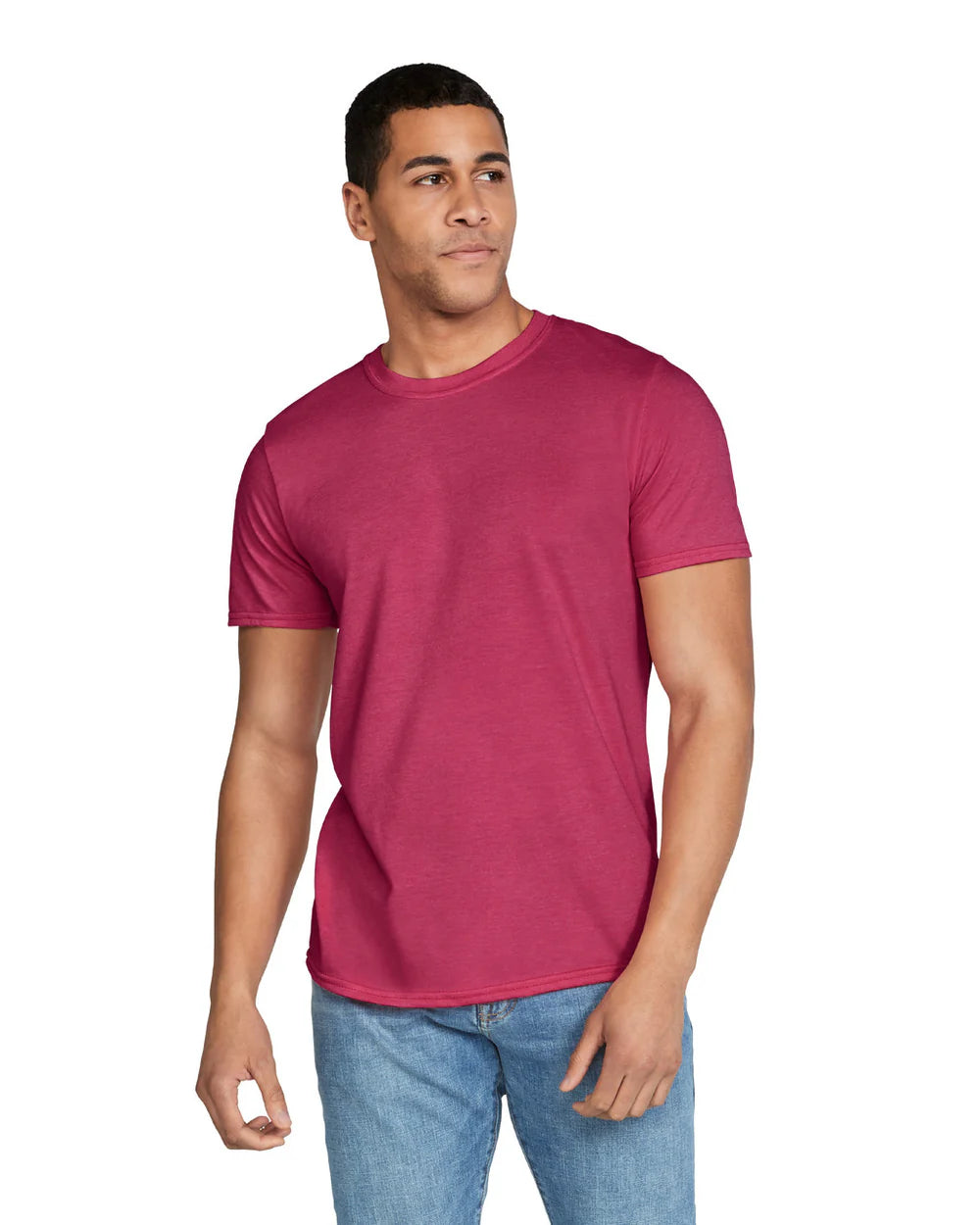 T-Shirt G6400 Heather Color - Alpha Print