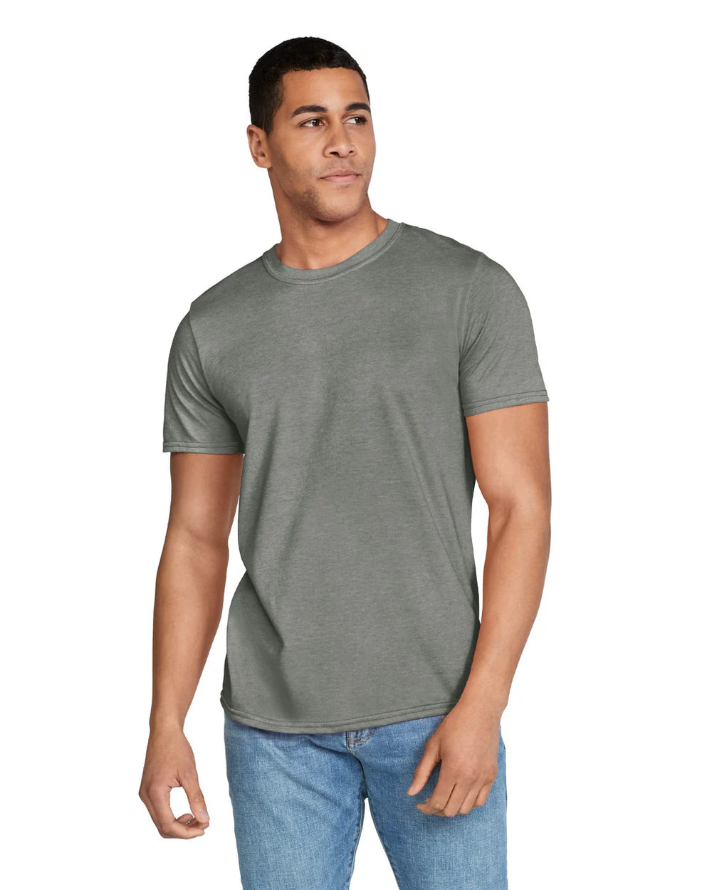 T-Shirt G6400 Heather Color - Alpha Print