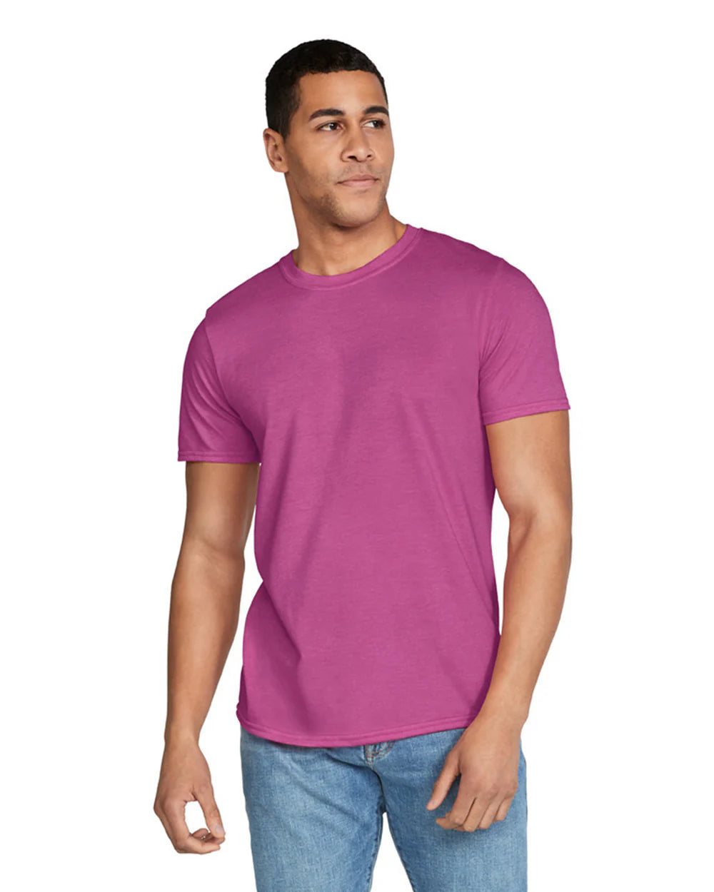 T-Shirt G6400 Heather Color - Alpha Print