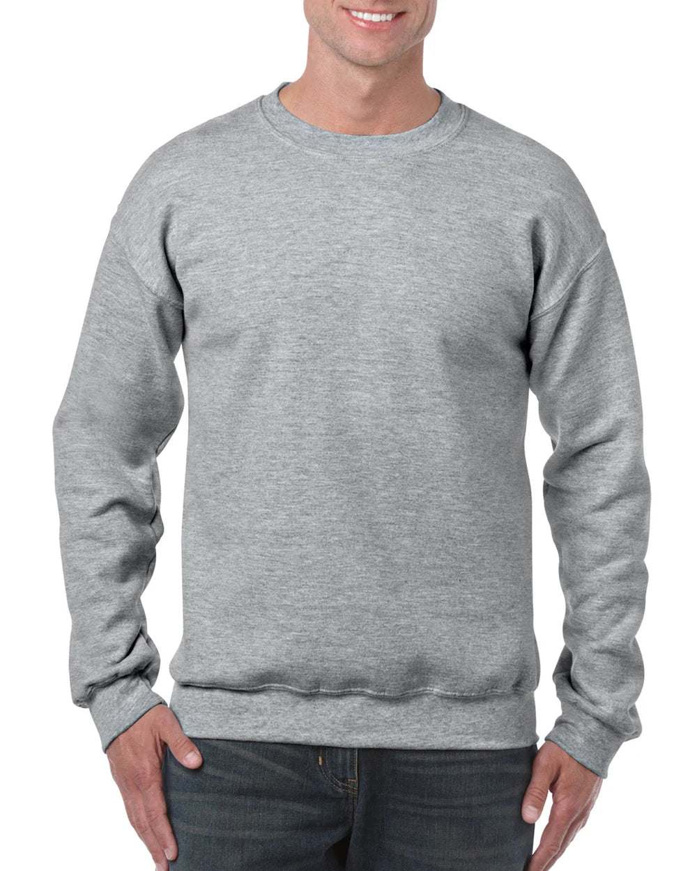 Adult Crewneck Sweatshirt - 18000 - Alpha Print