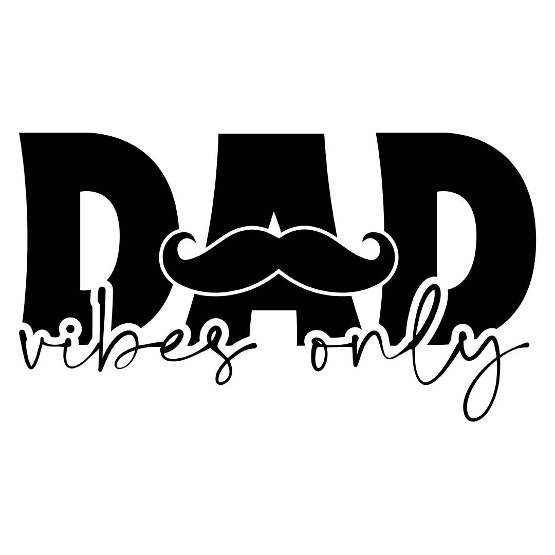 Alpha DTF Print | Daddy of boys - A design for the proud dad of boys.