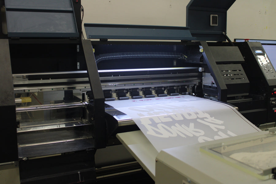 Our production floor — mid-run.