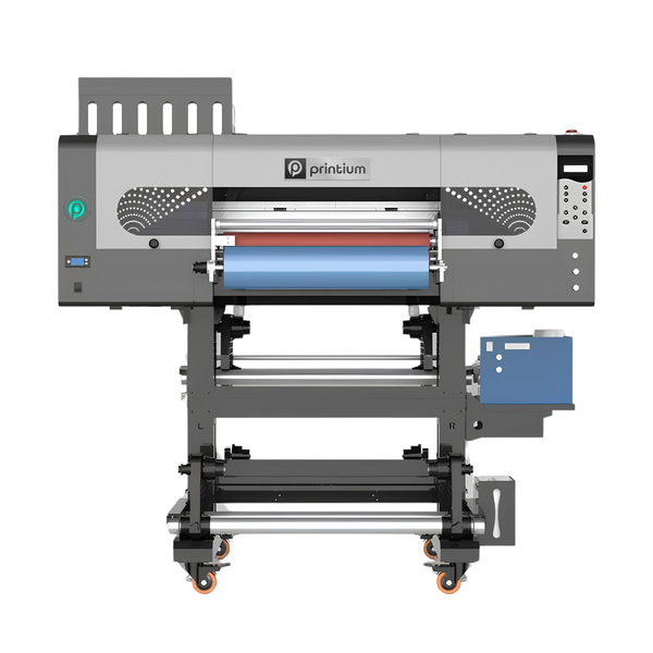 Front view of UV DTF printer for high-quality, vibrant custom transfer printing