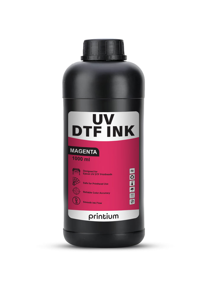 UV DTF Ink - White, CMYK, Varnish