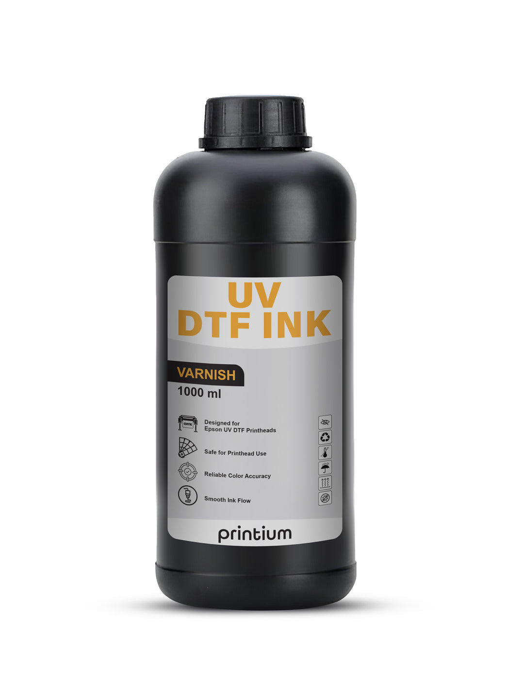 UV DTF Ink - White, CMYK, Varnish