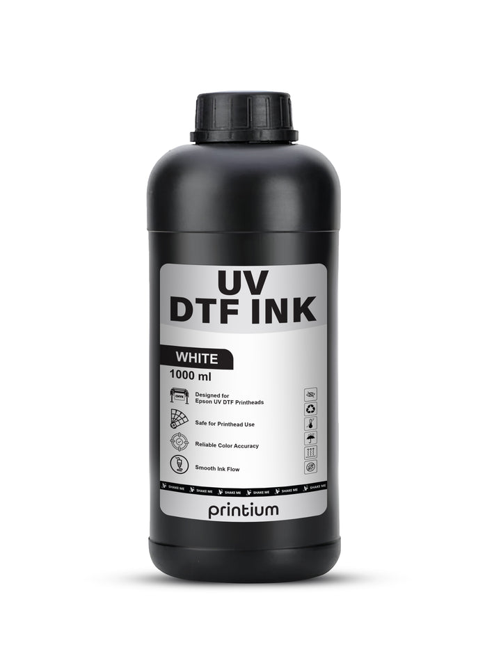 UV DTF Ink - White, CMYK, Varnish